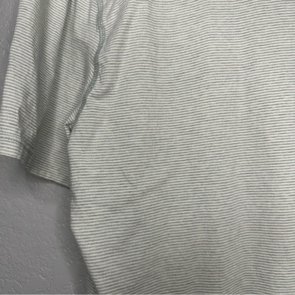 Rails Sebastian Blue Stripe‎ Polo Seafoam Short Sleeve Cotton Summer - Picture 8 of 10